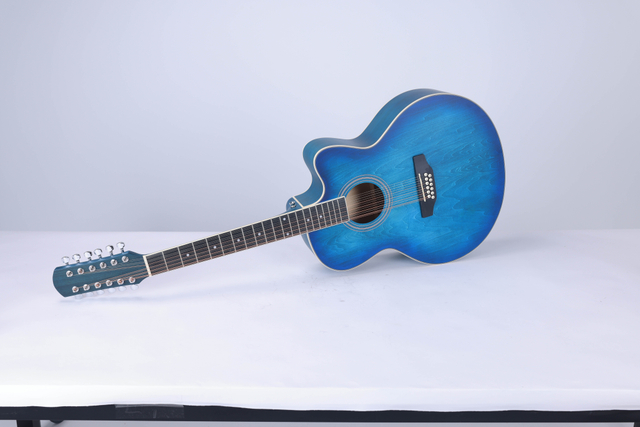 AF-H01LCE Hand frotado Matt Finish 12 cuerdas Guitarra acústica