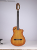 WCG166CE Guitarra eléctrica acústica con tapa de madera contrachapada de fresno con cuerdas de nailon de cuerpo fino de 39 pulgadas