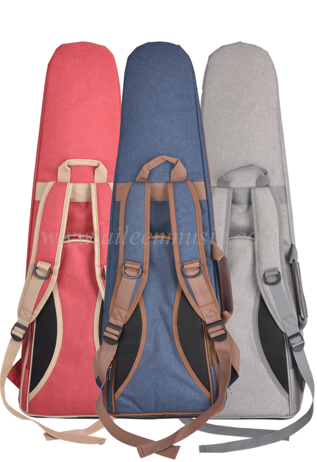 Venta caliente colorida para violín de tamaño 4/4 y bolsa blanda para ukelele de 21 pulgadas/23 pulgadas (BGUV015)