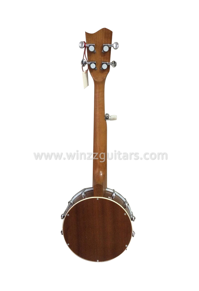 26 "5 cuerdas sapele plywood resonator Travel banjo (ABO125)