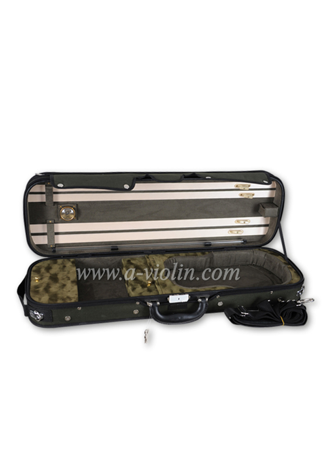 Estuche rígido de violín de madera oblongo 4/4 (CSV1065H)