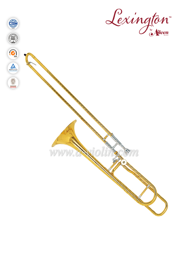 Bb / F Key Diafragma de sintonización de latón amarillo trombón jinbao (TB800G)