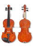 Traje de violín de estudiante acústico flameado natural para principiantes (VG001-HP)