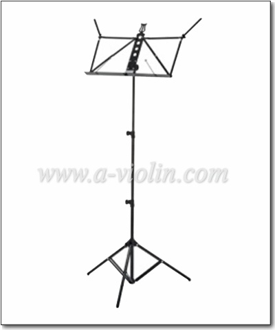 Soporte de nota musical de pintura negra (MS140H)