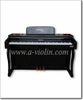 Piano digital 88 teclas Piano vertical negro polaco (DP606)