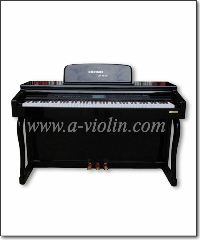 Piano digital 88 teclas Piano vertical negro polaco (DP606)