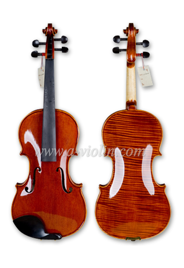 Venta al por mayor de violín flameado pintado chino de calidad (VH200H)