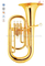 Eufonio de llave Bb de laca de oro de 3 válvulas (EU9530)