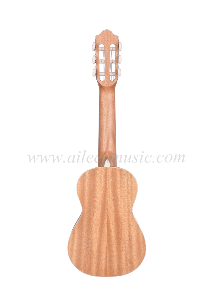 Guitarra superior de madera contrachapada de abeto de 28"de 6 cuerdas (AGU17L-2)