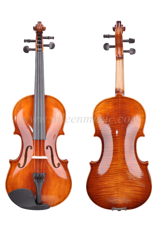 Violín de estudiante avanzado de cuerpo de madera contrachapada antigua de alta calidad (VG002-HPA) 