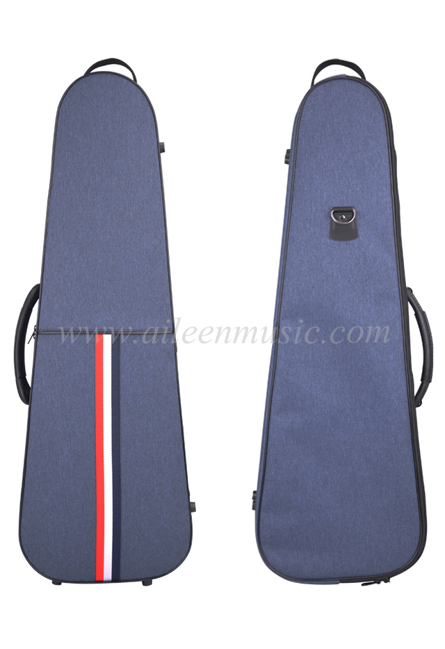 Venta al por mayor nueva caja de luz de violín de espuma con forma de triángulo personalizada (CSV502C1)