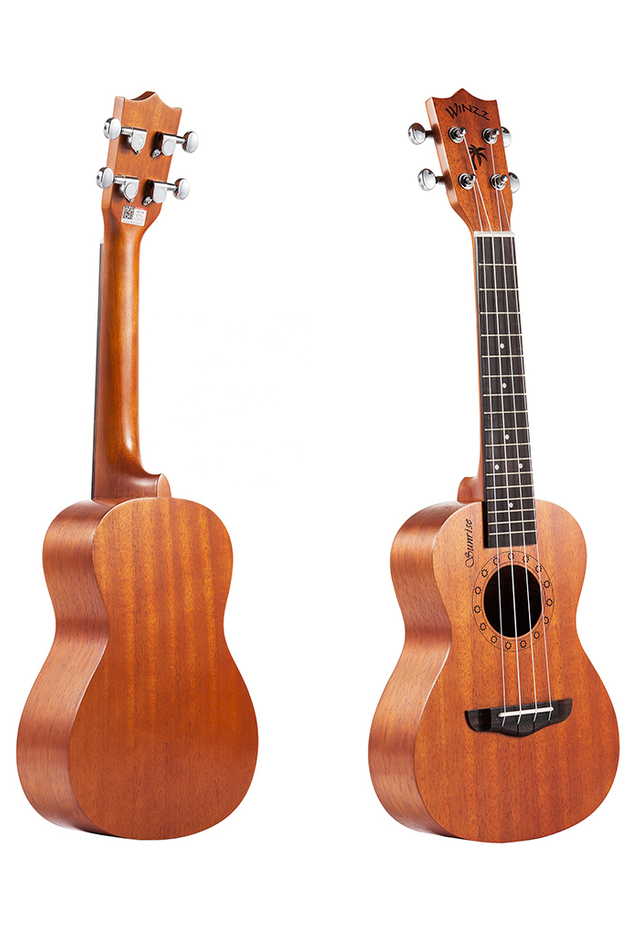 Ukelele de diapasón de madera artificial de alta densidad (AU07LH)