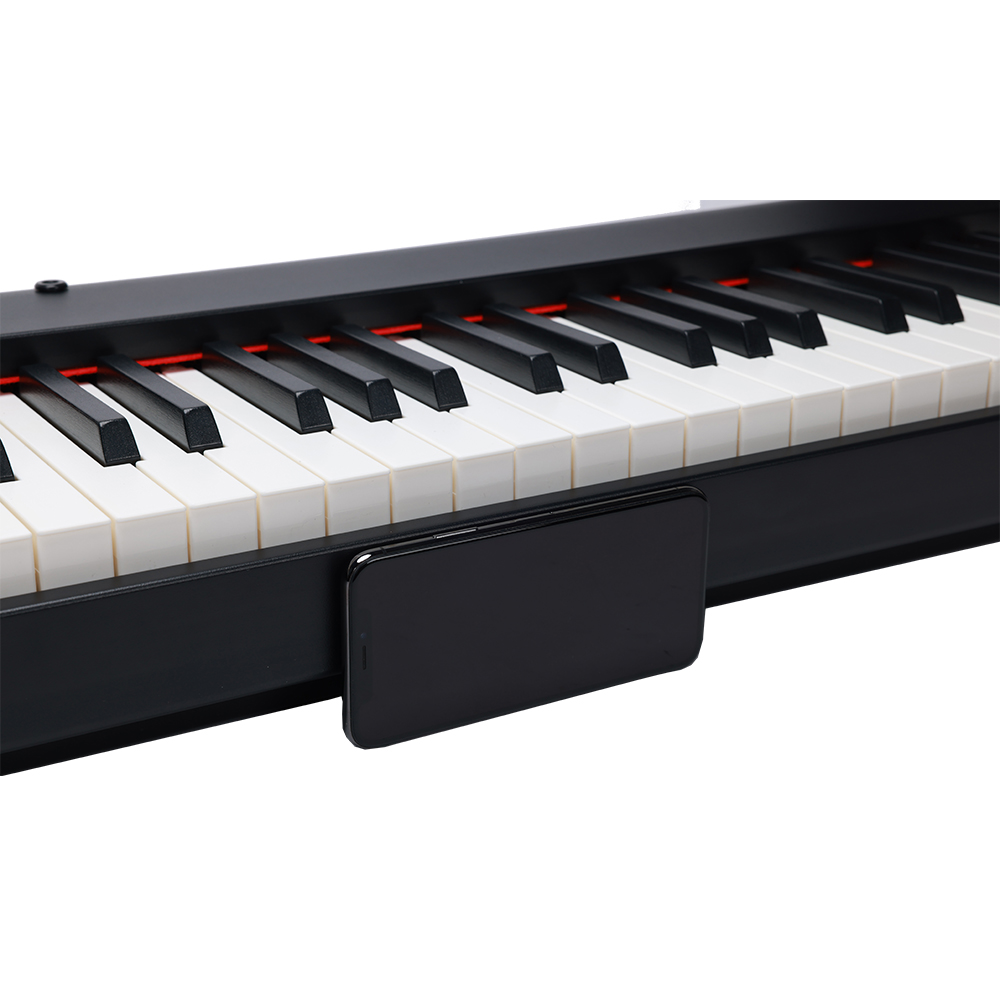 Teclado de 88 teclas Piano digital Piano eléctrico de aleación de aluminio (EP805)