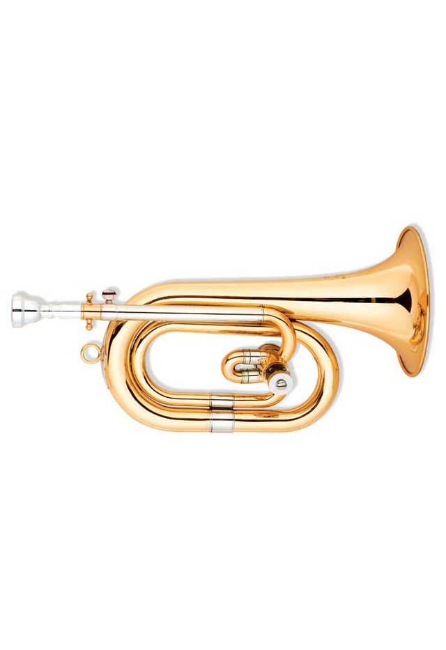 Clave C Corneta española de grado general lacada en oro (SBU-G400G)