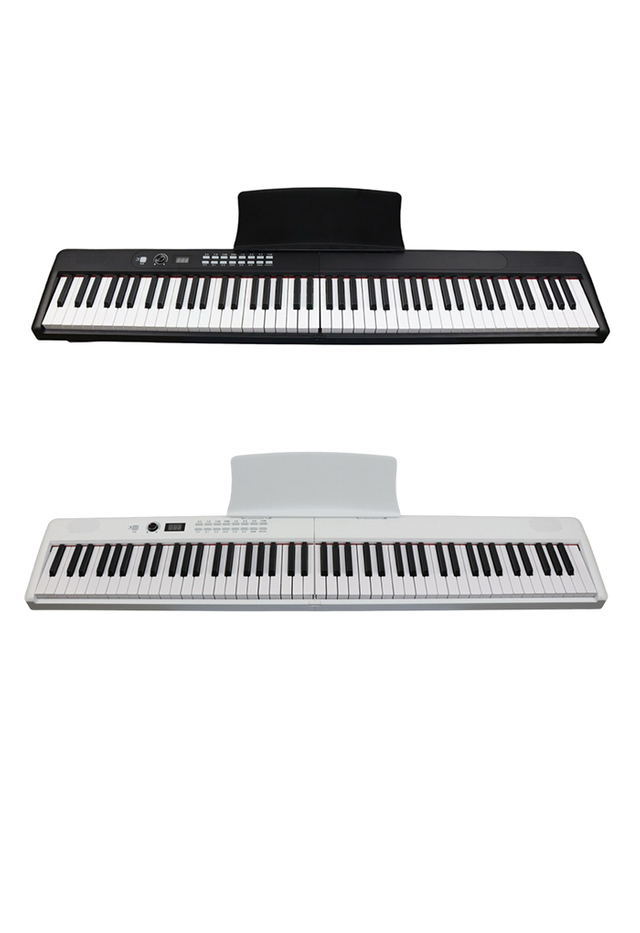 EK-F8801 Professional 61 teclas Instrumentos de teclado plegables portátiles portátiles