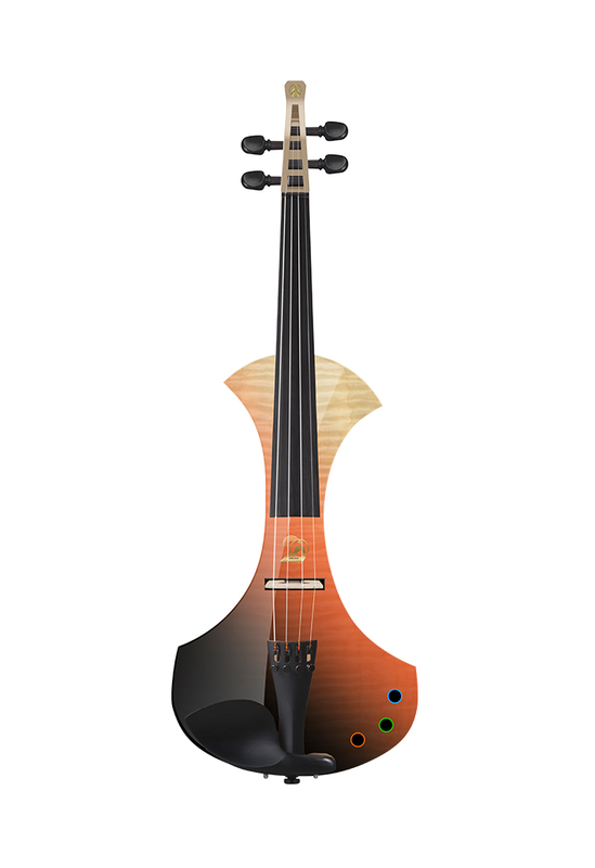 AV-D501 Nuevo The 20th Anniversary Decal Paper Design Patente Violín eléctrico 4/4
