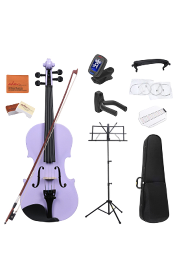 VG001-S Colorido Colorido Profesional 1/4 Set de violín de estudiante
