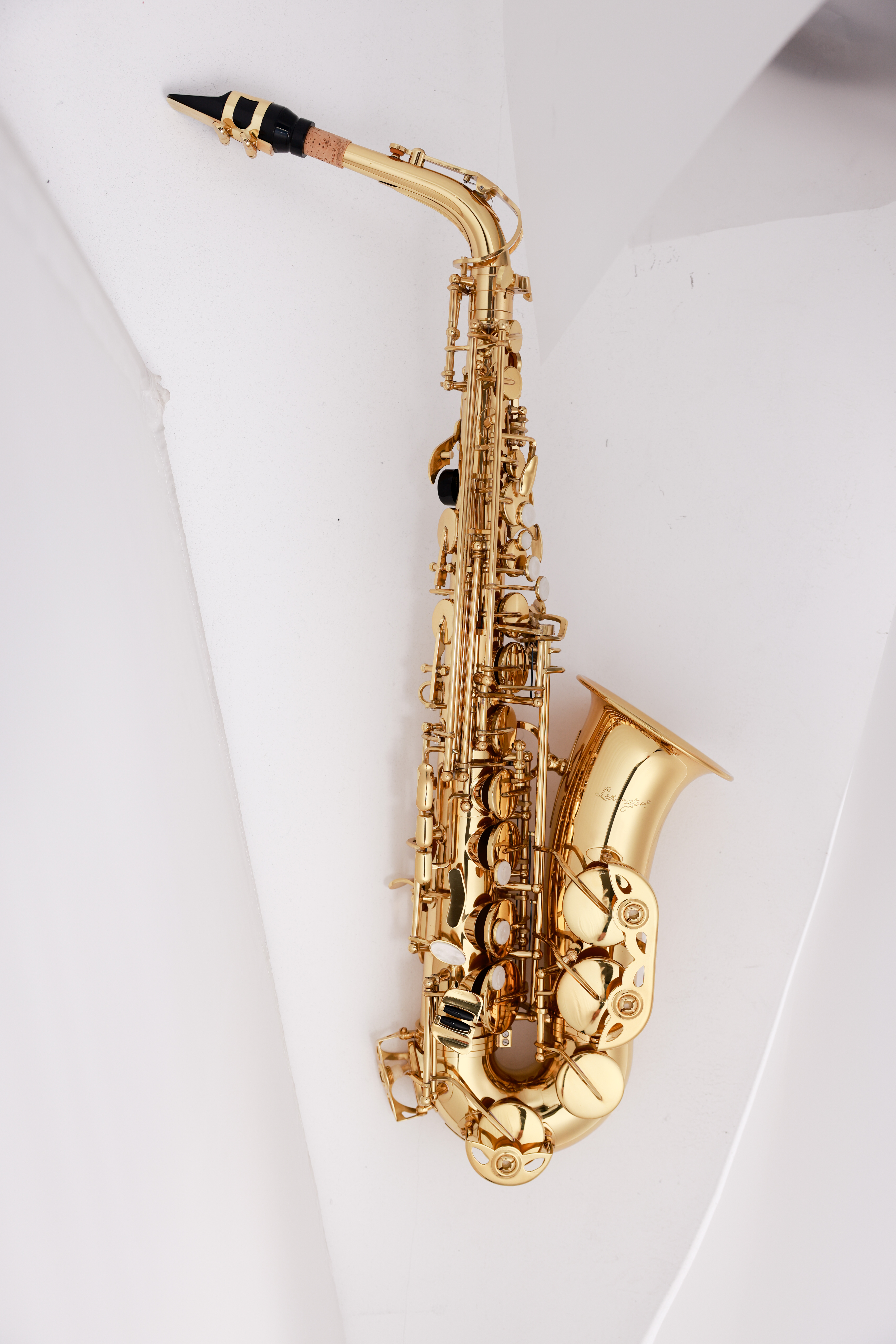 Saxofón alto de material de latón amarillo de grado general ASP-G7010G