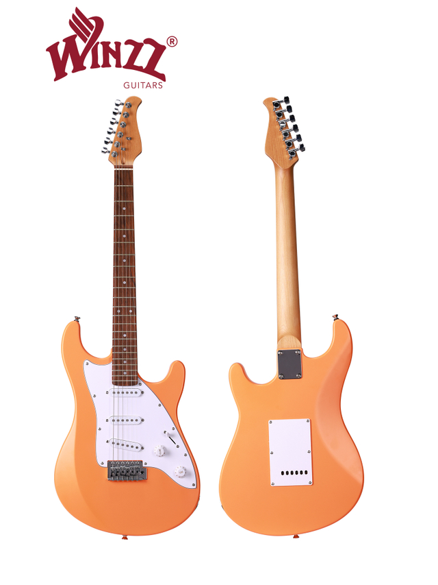 Winzz Nueva guitarra eléctrica con cuerpo de material compuesto WGS01 