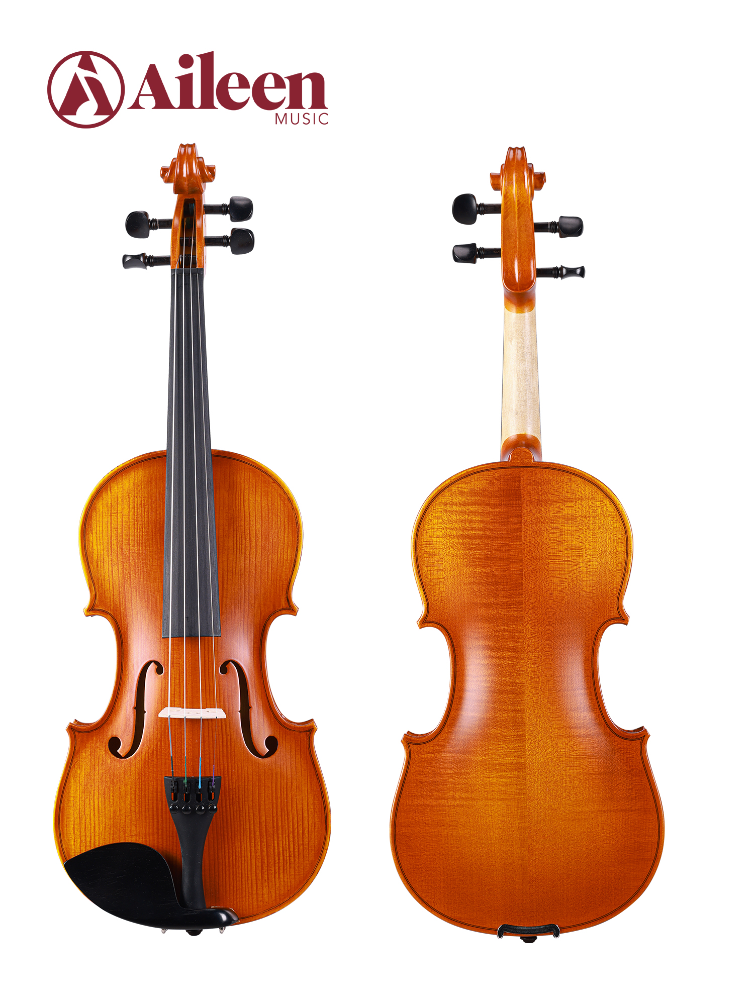Tapa de abeto macizo seleccionado Fondo y aros de arce ligeramente figurado 4/4-1/16 Violín moderado AVL23