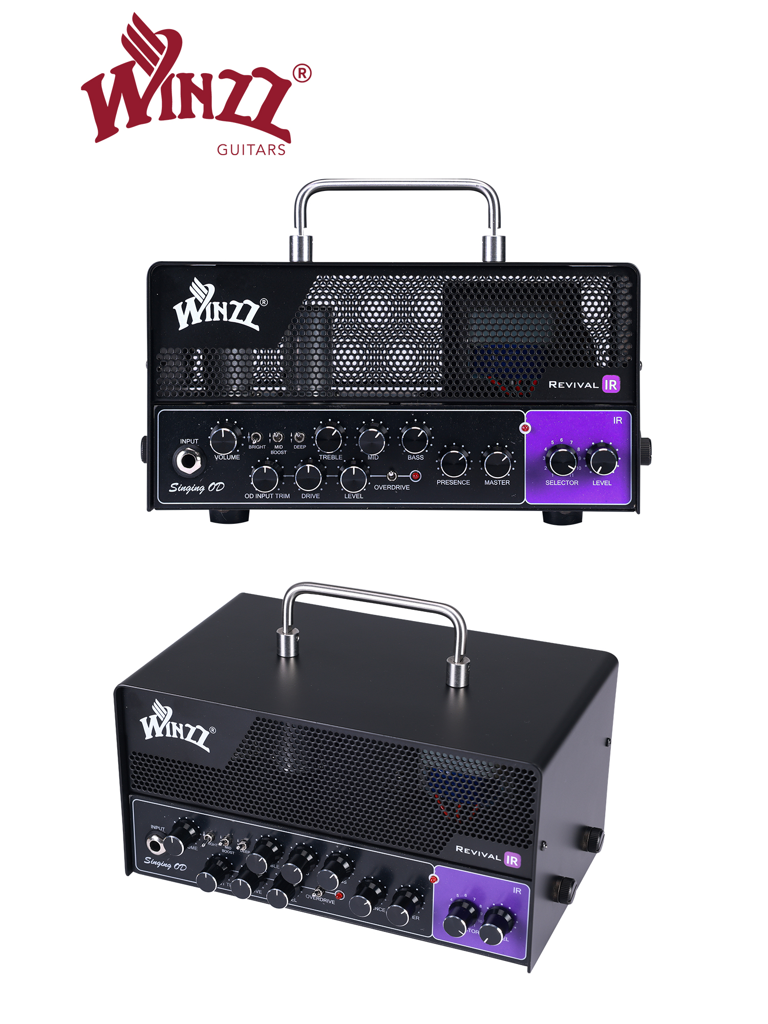 WINZZ Revival IR Series Accesorios para instrumentos musicales TUBO Amplificador IR para guitarra eléctrica