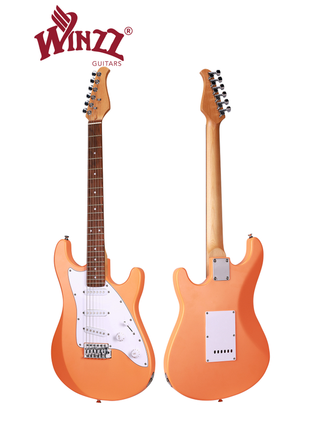 Winzz Nueva guitarra eléctrica con cuerpo de material compuesto WGS01 