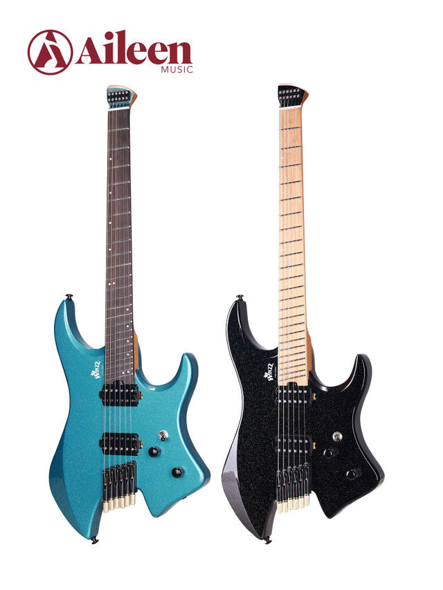 WINZZ Lyra Series Guitarra eléctrica con cuerpo Okoume WLH100