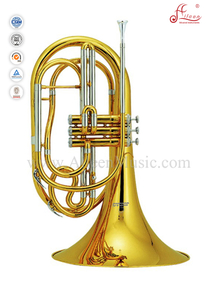 Pistón de acero inoxidable Bb Key Marching French Horn (MFH7200)