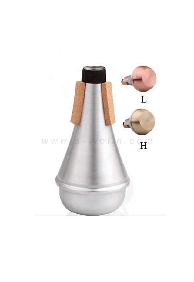 Silenciador recto ligero para trompeta, todo de aluminio (TPMT11)