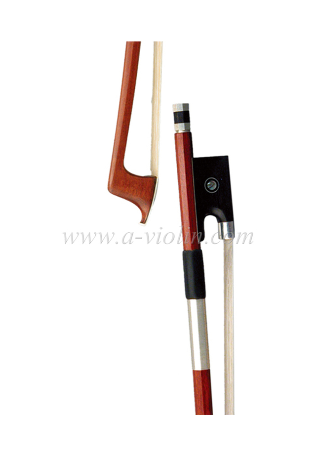 Arco de violín de Pernambuco con botón montado en níquel-plata (WV900)