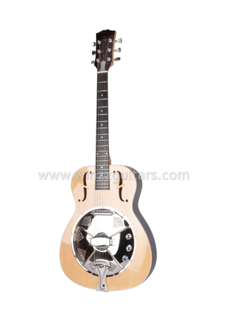 Tapa de abeto macizo Guitarra resonador de madera （ARG231E)