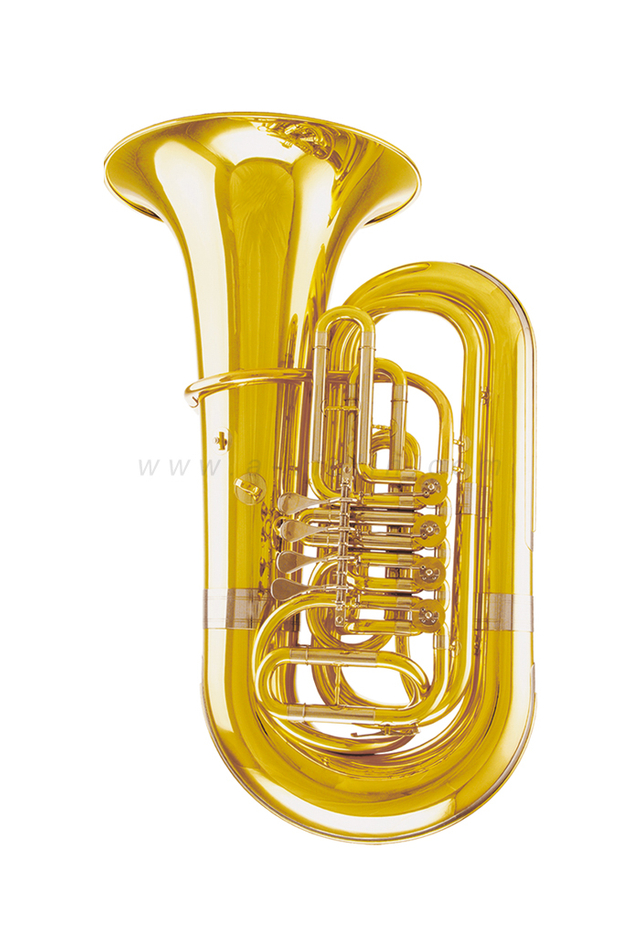 Tuba avanzada para interpretación de banda estudiantil (TU-MR4310G-SRY)