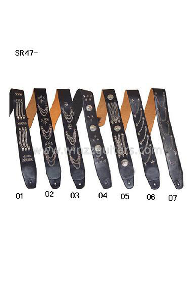 Fantásticas correas de guitarra de metal rock (SR4701)
