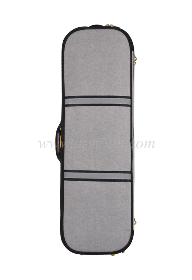 Estuche para violín de 4/4 de lujo con forma oblonga de violín (CSV527AB1)