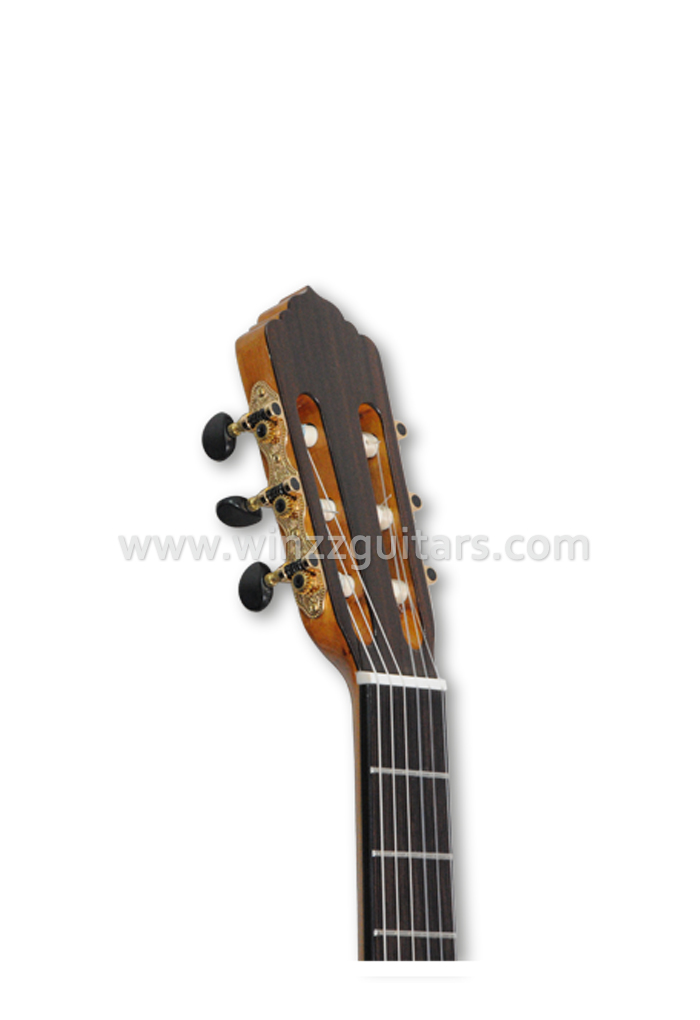 Guitarra española flamenca de madera maciza Guitarra clásica (ACH150)