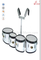 Profesional Marching Tom Set Marching Percussion (MD540)