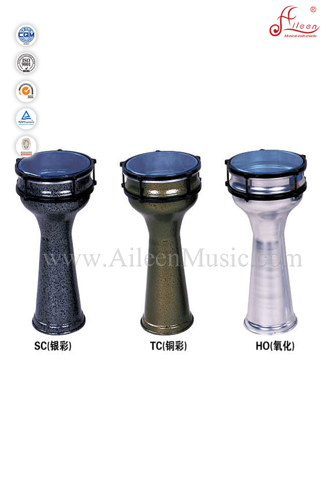 Tambor Darbuka de Aluminio 11-14'Darbuka Turco (ADABK-20)