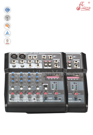 Consola de mezcla de retardo digital del mezclador profesional Mono 8 Channles (AMS-F802)