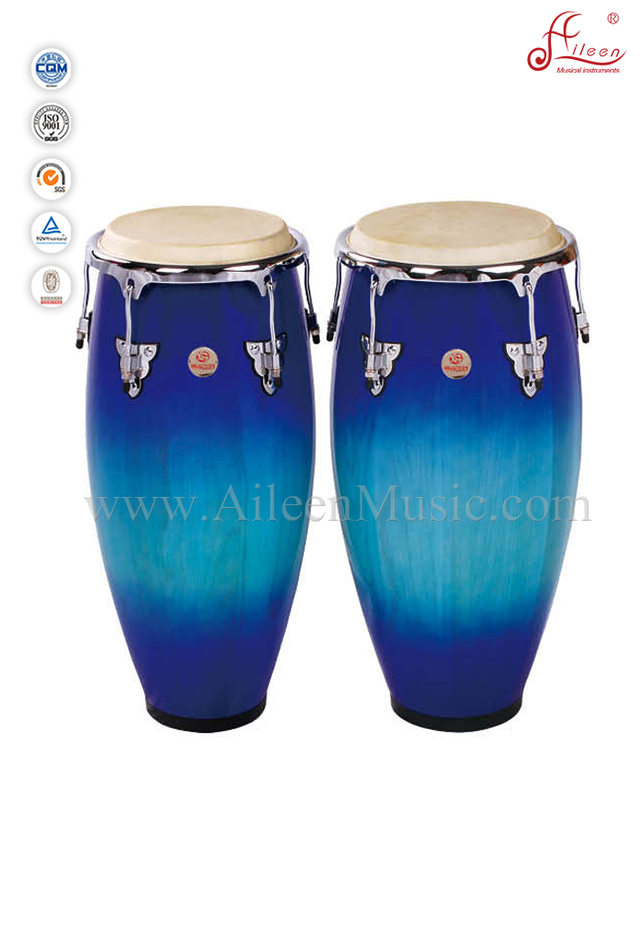 Conjunto de batería de percusión de madera con percusión latina (ACOC110BB)