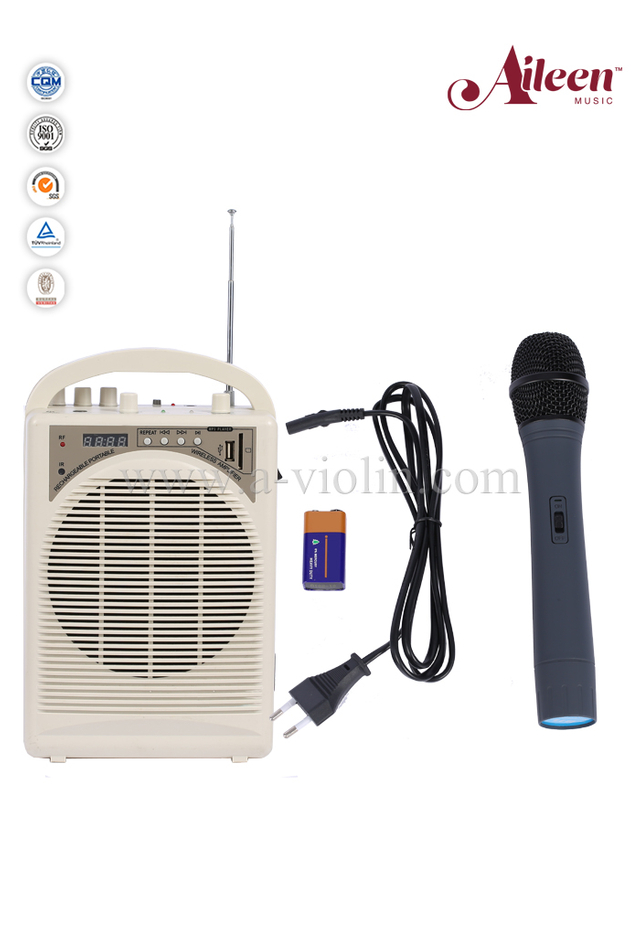 Mini aplificador avanzado de conector de tarjeta SD, radio FM, USB (AL-728UDFM)