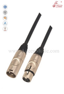 Cable de micrófono Spiral Shield 6mm Xlr a Xlr (AL-M017)