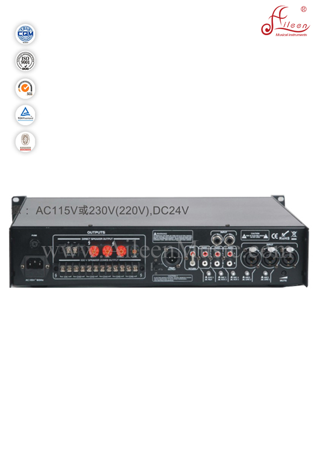 Profesional CMOS Priority Mircrophone con amplificador de potencia de direcciones públicas de función de silencio (APMP-0218BD)