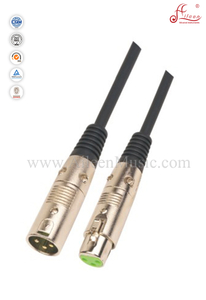 Cable de micrófono de 6.5 mm macho-hembra Pvc Xlr (AL-M009)