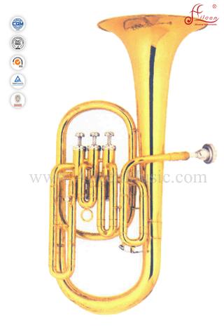 3 válvulas Eb Key Gold Lacquer Alto Horn (AH9701G)