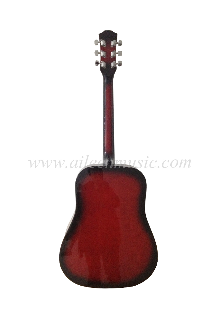 Guitarra acústica en color Dreadnought de 41 "(AF229)