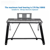 Soporte de piano para teclado en forma de U desmontable de 61/88 teclas (MSK710U)
