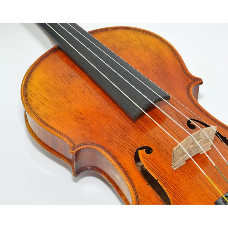 Violín avanzado de fábrica de China 4/4-1/8 violín de madera maciza (AVL320H)