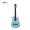 Guitarra clásica eléctrica con cuerdas de nailon de 39' de cuerpo delgado con ecualizador (AC171CE)