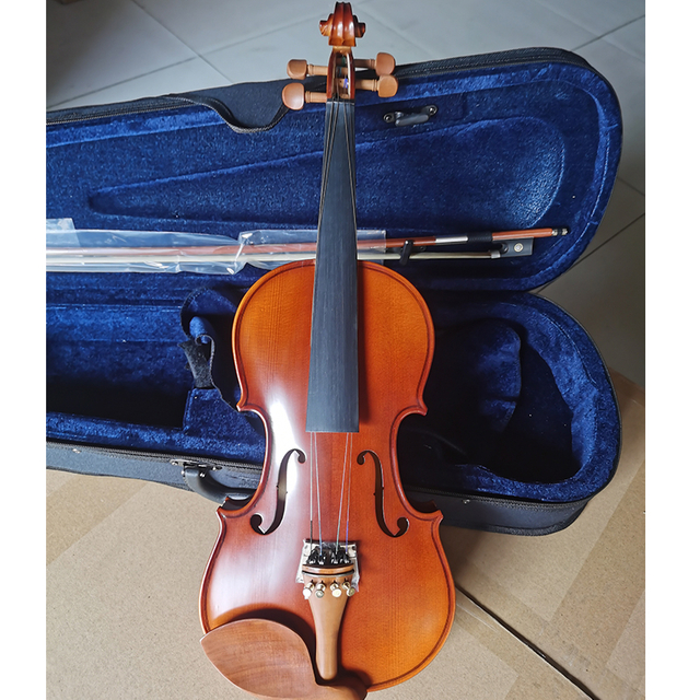 Diapasón de madera dura teñida violín purfled (VG200)