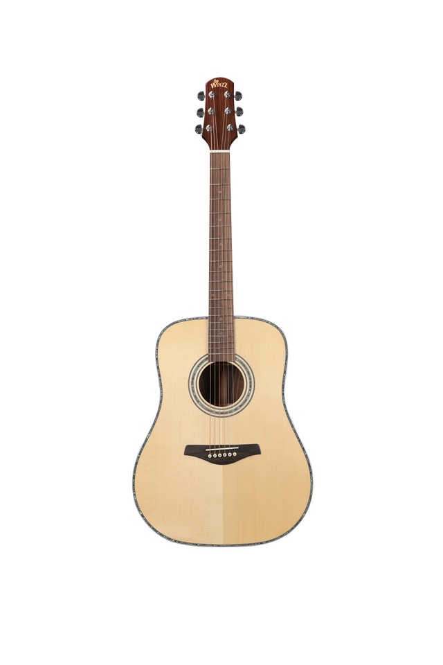 AFH18 Guitarra acústica con tapa sólida vintage en forma de D de 41 'de alta calidad